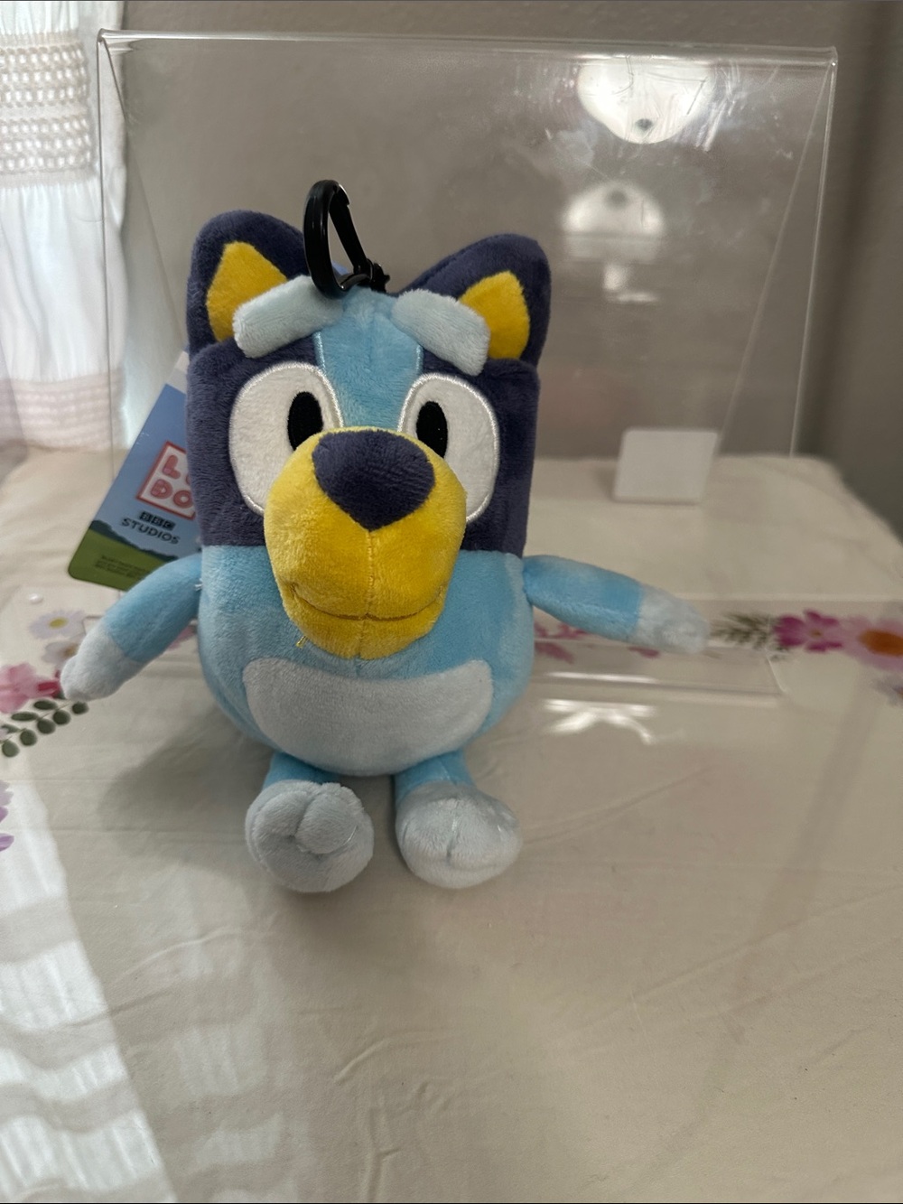 Bluey Plush Clip-On Toy - Kids Plush with zipper NWT